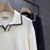 Polo Collar Sweater Men