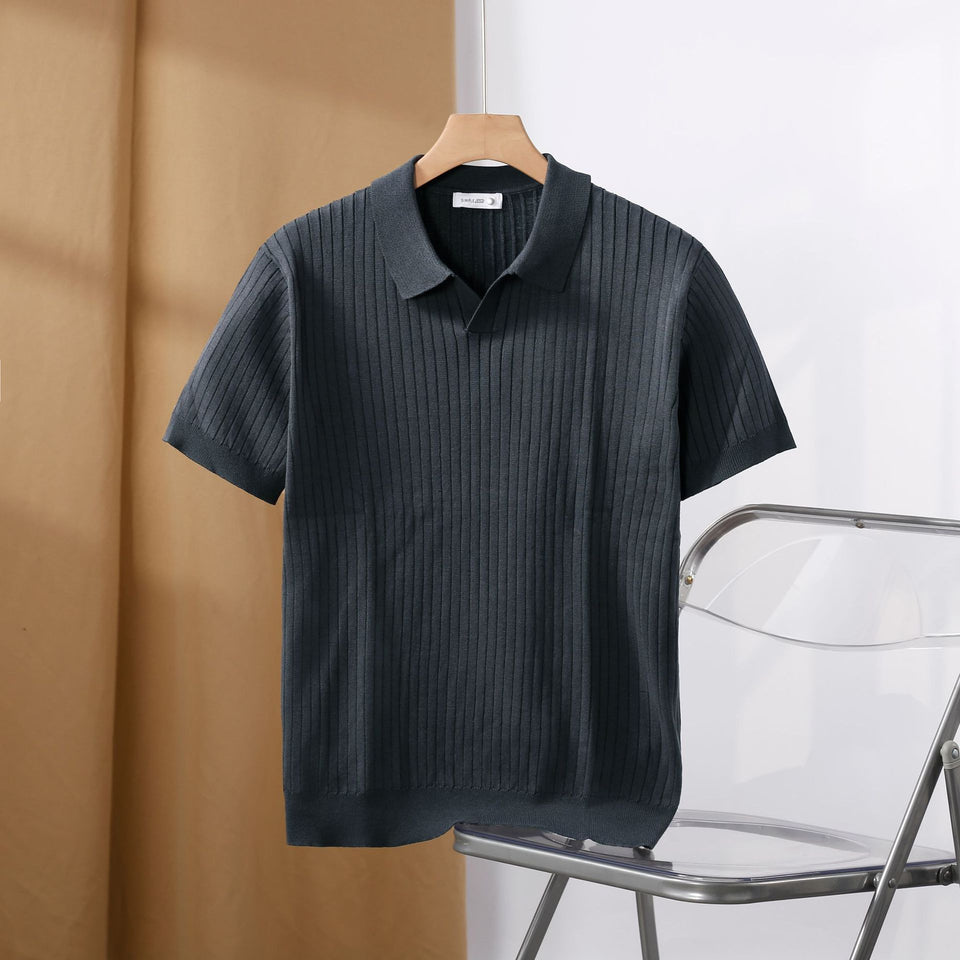 Italian Stripe Jacquard Sweater