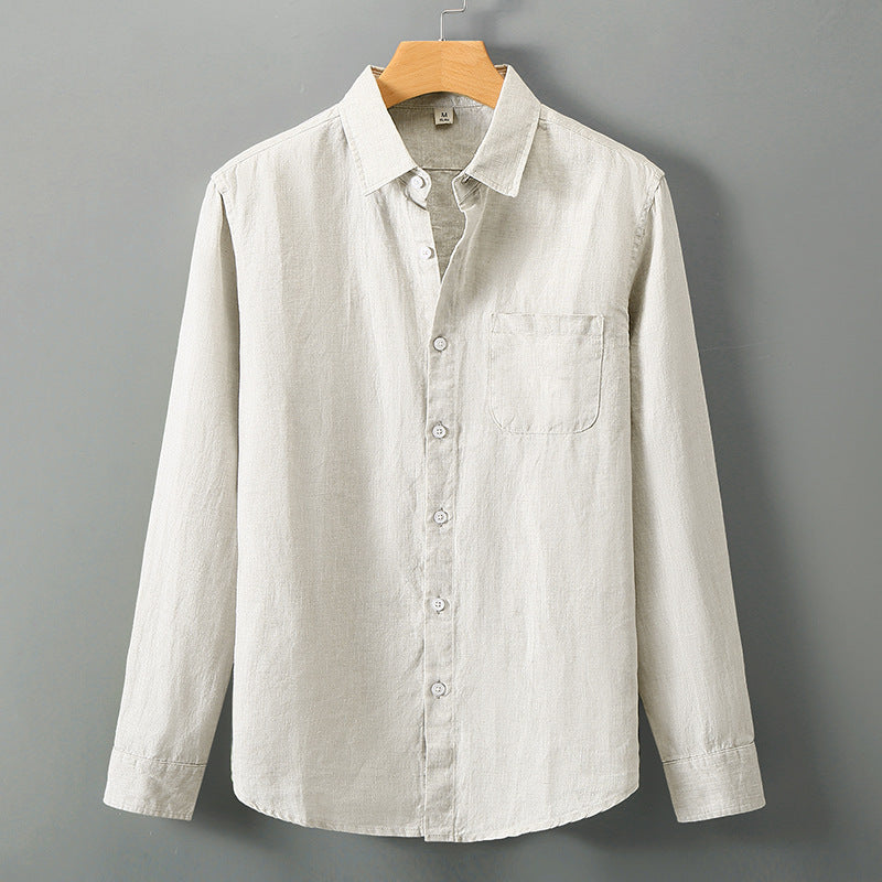 Linen Long Sleeve Shirt