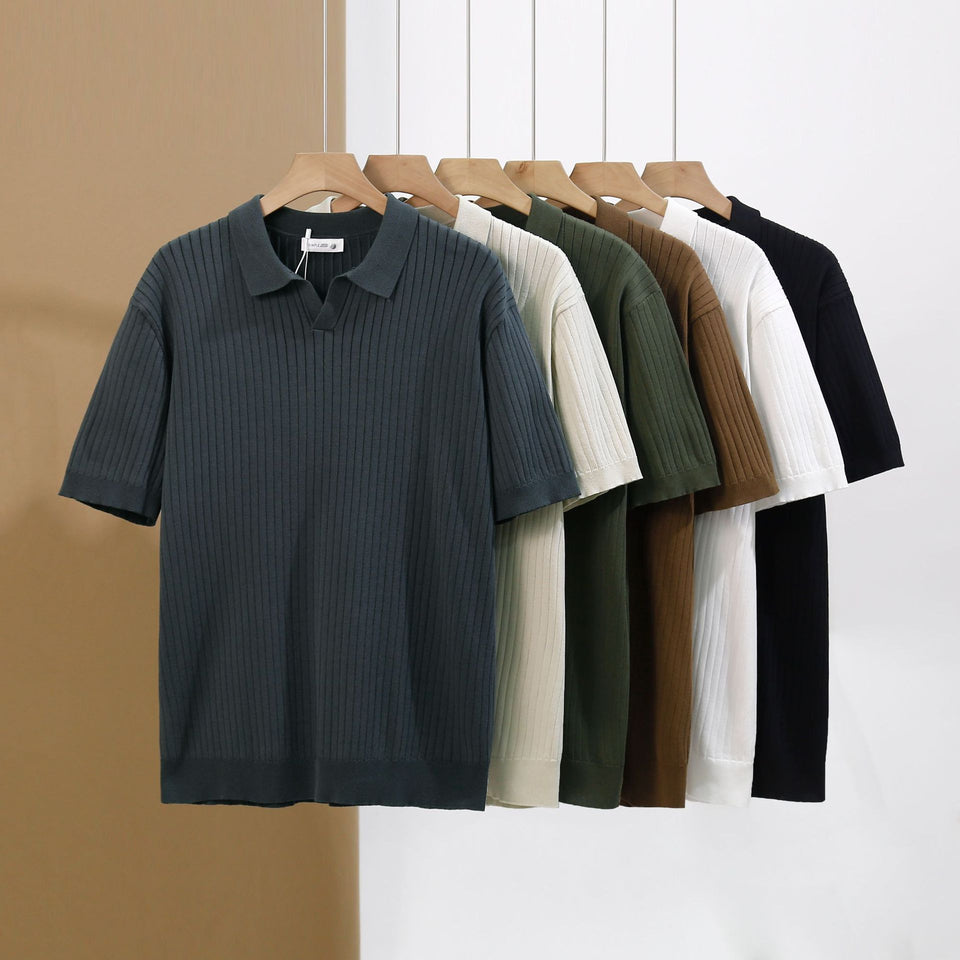 Italian Stripe Jacquard Sweater
