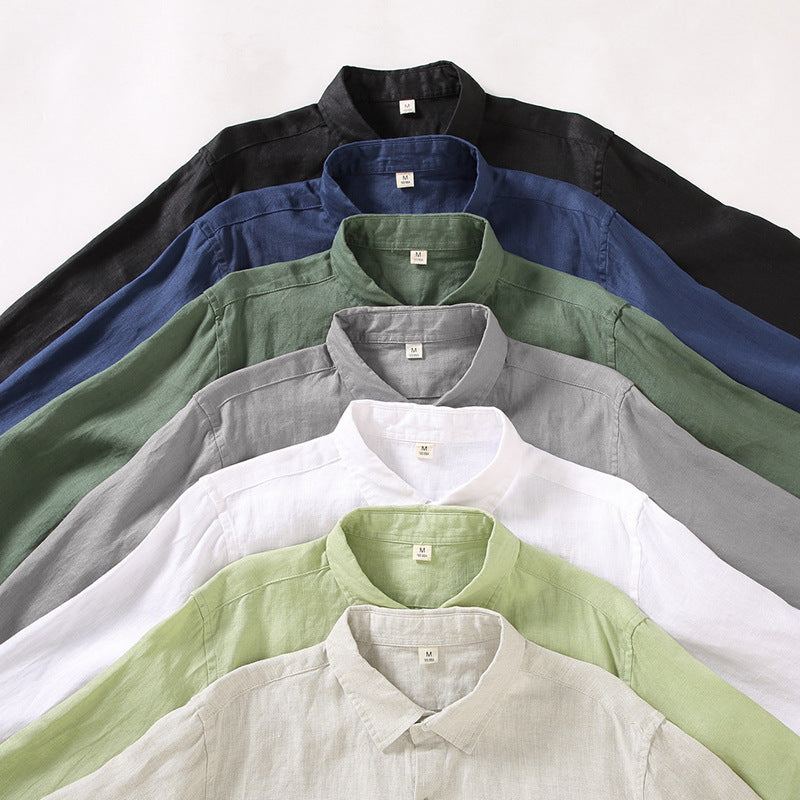 Linen Long Sleeve Shirt