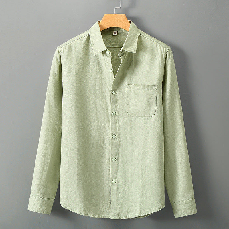 Linen Long Sleeve Shirt
