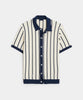 Short Sleeve Lapel Knitted