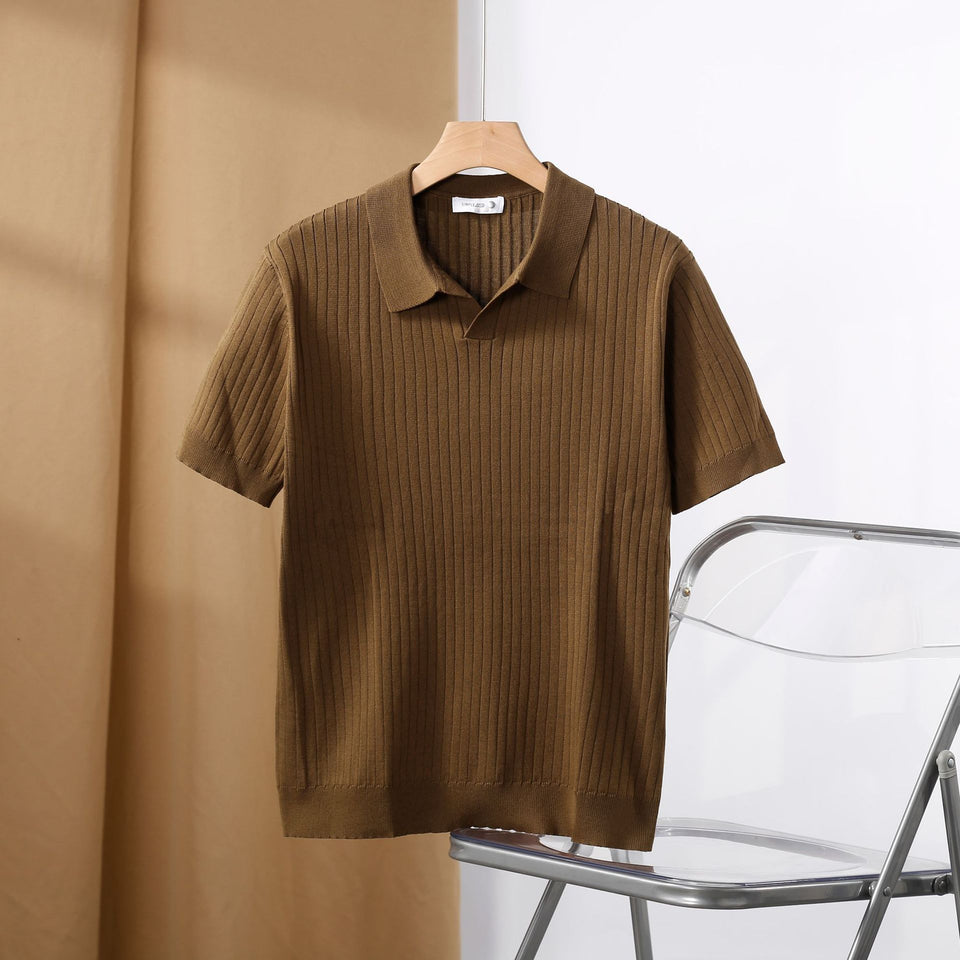 Italian Stripe Jacquard Sweater