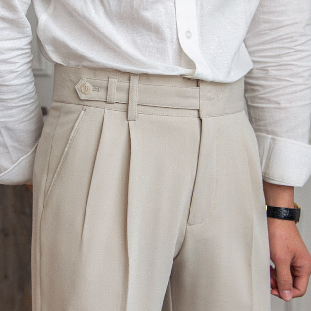 Retro Designer Niche Suit Pants