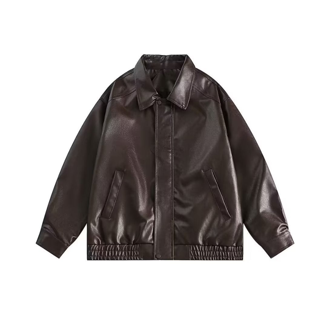 MEN'S PURE LEATHER COAT