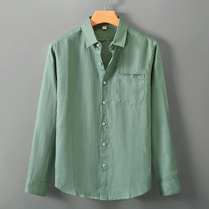 Linen Long Sleeve Shirt
