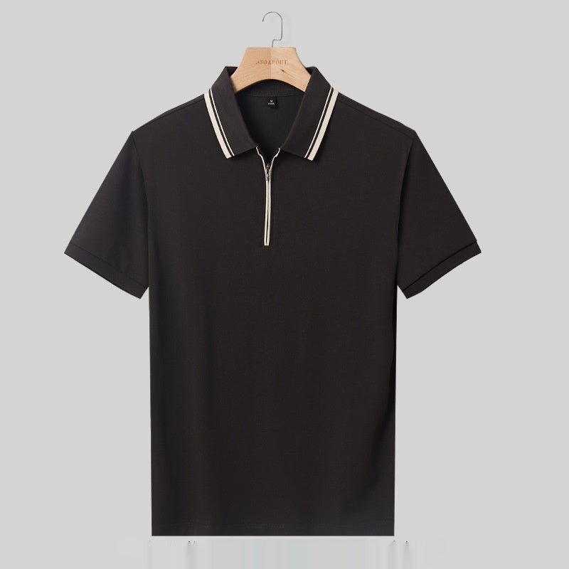 PIDGEWAY ZIP POLO FOR MEN