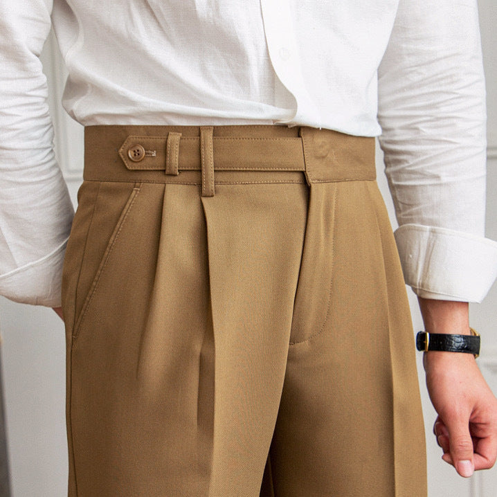 Retro Designer Niche Suit Pants