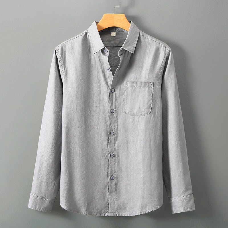 Linen Long Sleeve Shirt