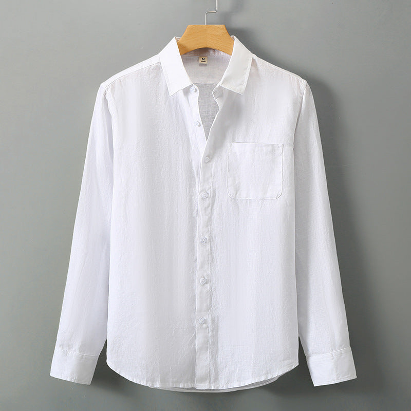 Linen Long Sleeve Shirt